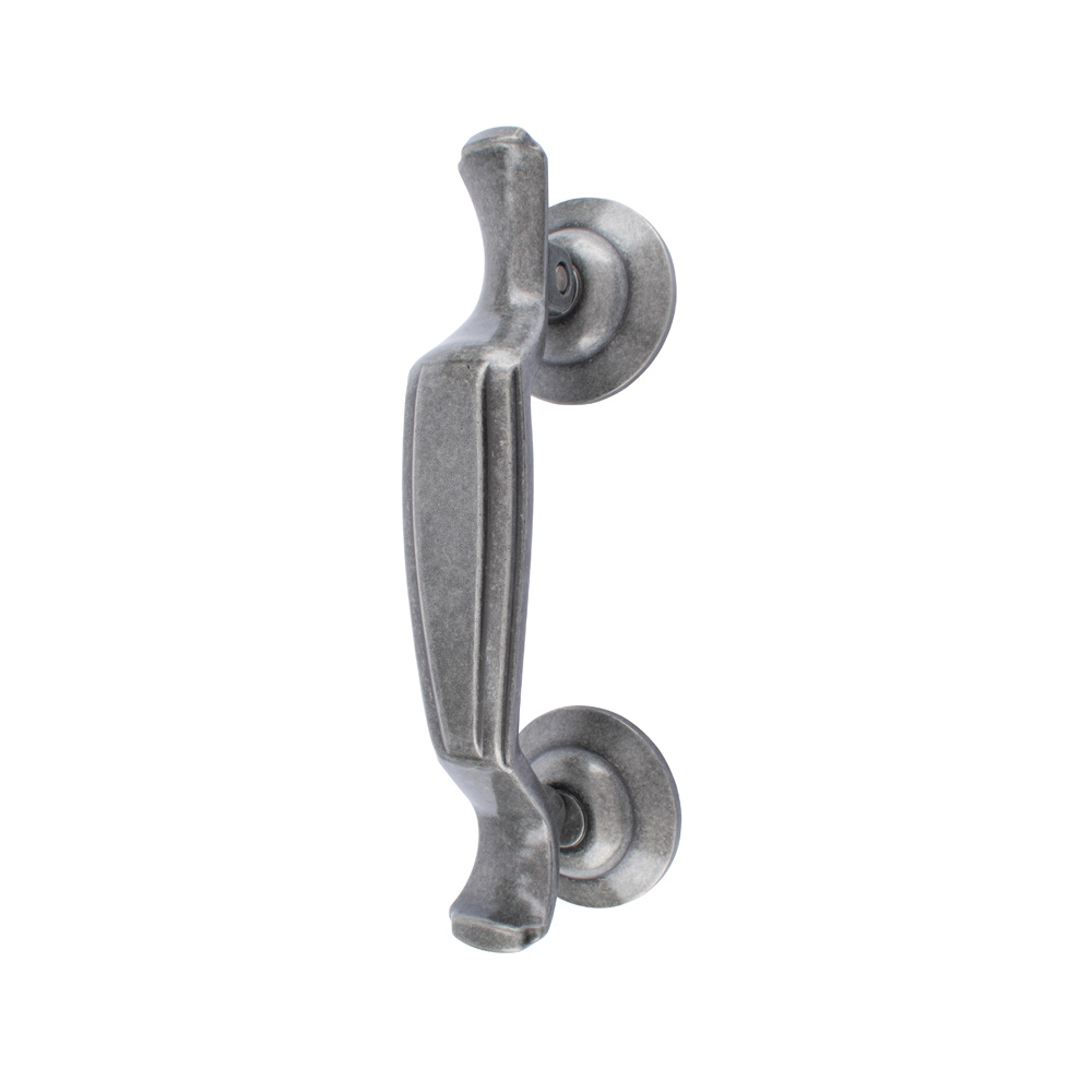 Timber Series Doctors Door Knocker (Through Fix) - Pewter